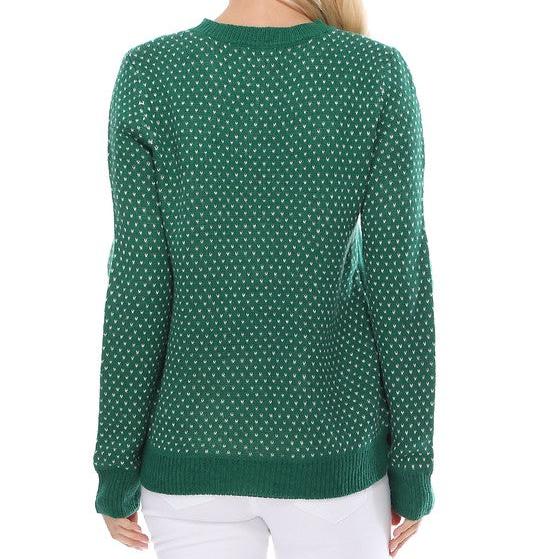 Oh Deer Christmas Pullover Sweater