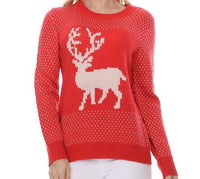 Oh Deer Christmas Pullover Sweater