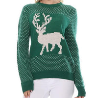 Oh Deer Christmas Pullover Sweater