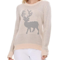 Oh Deer Christmas Pullover Sweater