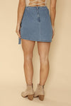 Betsy Bow Denim Skirt