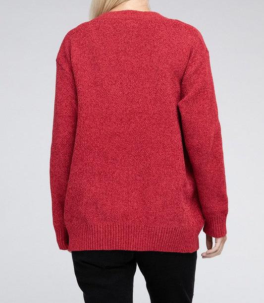 Brittney Open Front Sweater Cardigan