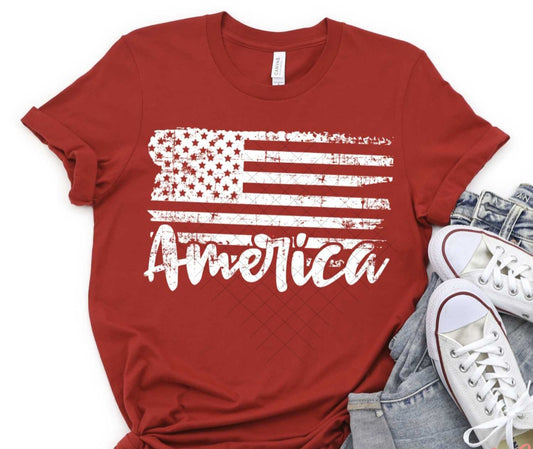 America Graphic Tee-1