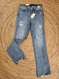 Taylor Destroyed Straight Leg Judy Blue
