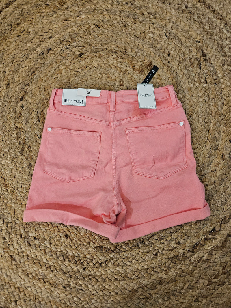 Pink Skies Judy Blue Shorts