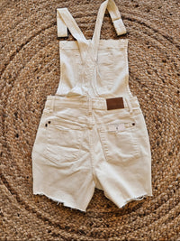 In the Clouds Judy Blue Overall Shorts